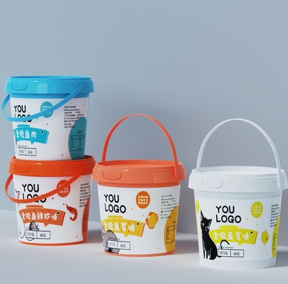 Купить 300ml-5L пластиковый IML контейнер для арахисового масла масла ши пищевые соусы упаковки Производство в сети
