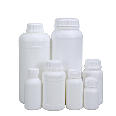 Купить HDPE Пластиковый материал Круглая фторированная бутылка для стирального средства жидкость OEM / ODM Производство в сети