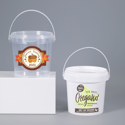 Купить Специальный 1L пищевой пластиковый ведро для краски воды с крышками ISO9001SGS гарантирован Производство в сети