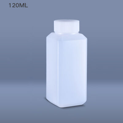 Купить 120ml Plastic Chemical Bottle Narrow Neck Square Plastic Bottle Good Sealing No leakage Производство в сети
