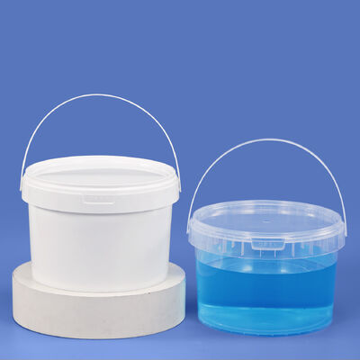 Купить 4L Transparent Airtight Food-Grade Plastic Bucket with Screw Lid for Honey/Candy Container Производство в сети