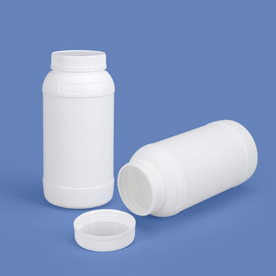 Купить Оптовая продажа 2L HDPE фторированная бутылка Широкоствольная химическая пластиковая емкость с герметичной винтовой крышкой для органических растворителей Производство в сети
