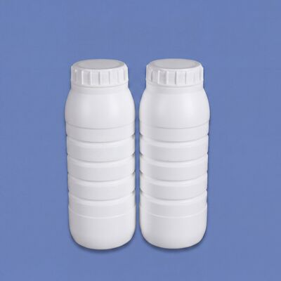 Купить Высокобарьерная коэкс-бутылка HDPE пластиковая емкость с алюминиевой фольгой с винтовой крышкой для химических жидкостей Производство в сети