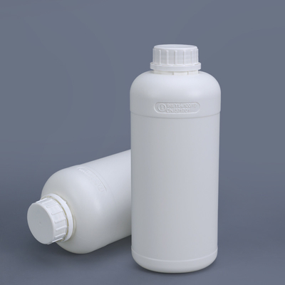 1 л белая HDPE пластиковая фторированная бутылка для упаковки пестицидов