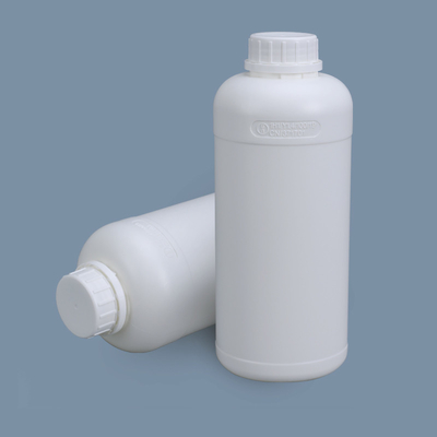 HDPE пластиковый фторид прозрачная бутылка реагента 1000 мл 1L для химической упаковки