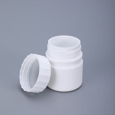 Экранная печать 30 мл HDPE пластиковые бутылки для пищевых таблеток таблеток капсулы контейнер