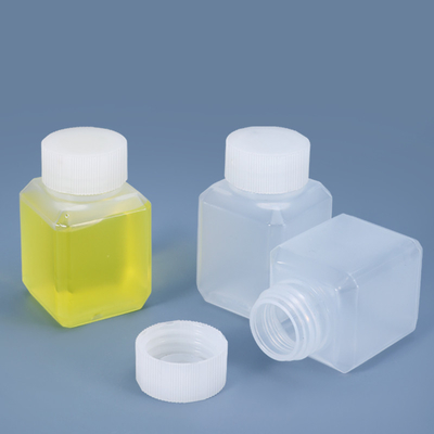 Винтовая крышка биологические Hdpe пластиковые реакторы бутылки химические растворители 125 мл
