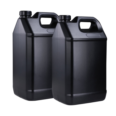 Печать теплопередачи 6L квадратная черная пластиковая ведра для упаковки жидких и твердых товаров