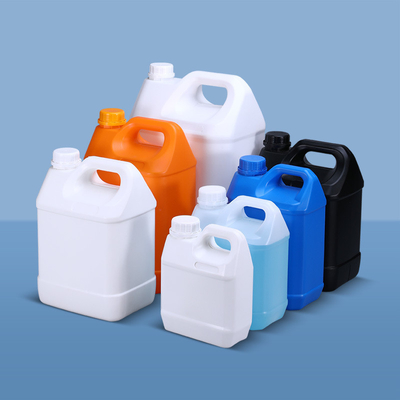 Прозрачные 5L HDPE бутылки Нефтяной барабан Джерри Контейнер пластиковой воды Пищевой класс пустой