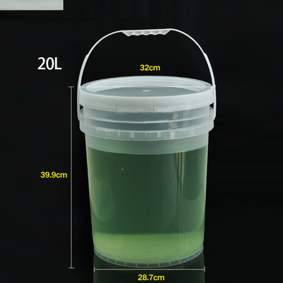 Круглый 20L кран 5 галлонов многофункциональные автобусы ведро охлаждения бочки полоса пластиковый контейнер