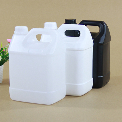 Пустой 5L пластик Джерри может барабан HDPE настраиваемый логотип Прозрачный для продажи нефти воды