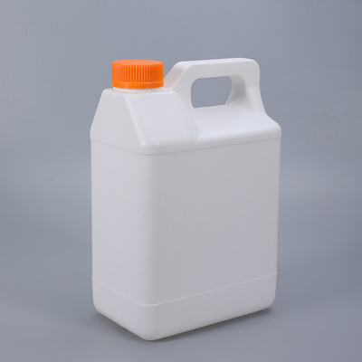 5L HDPE пластиковая банка для транспортировки масла, воды, вина и специй для печати этикетки