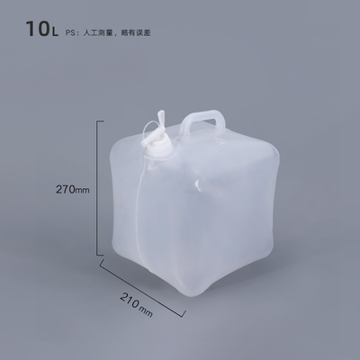 10L 20L 25L LDPE портативный свертываемый для воды банка Джерри с ручкой и краном