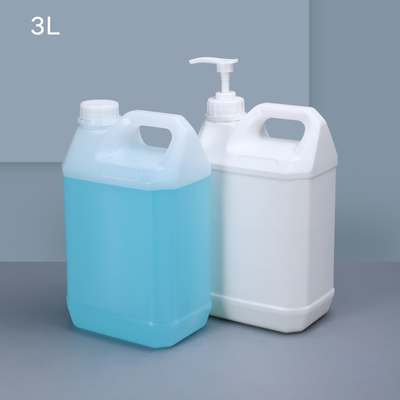 Сгущенная пластиковая санитарная вращающаяся 5 литровая Hdpe банка для дезинфекции воды