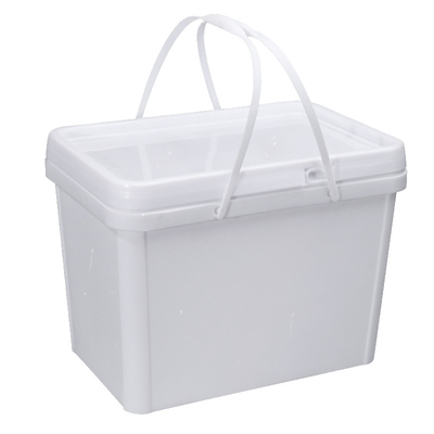 1.5L-25L квадратный прямоугольный PP ведро с крышкой для шелковой экрана / теплопередачи печати