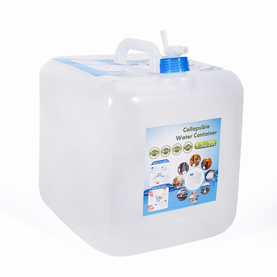 Ручная ручка 5L 10L 15L 20L LDPE складная складная банка Джерри для контейнера для хранения воды