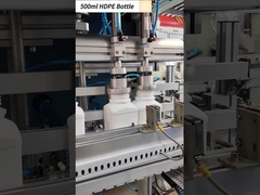 500 мл Широкая шея квадратная бутылка HDPE материал цилиндрическое тело